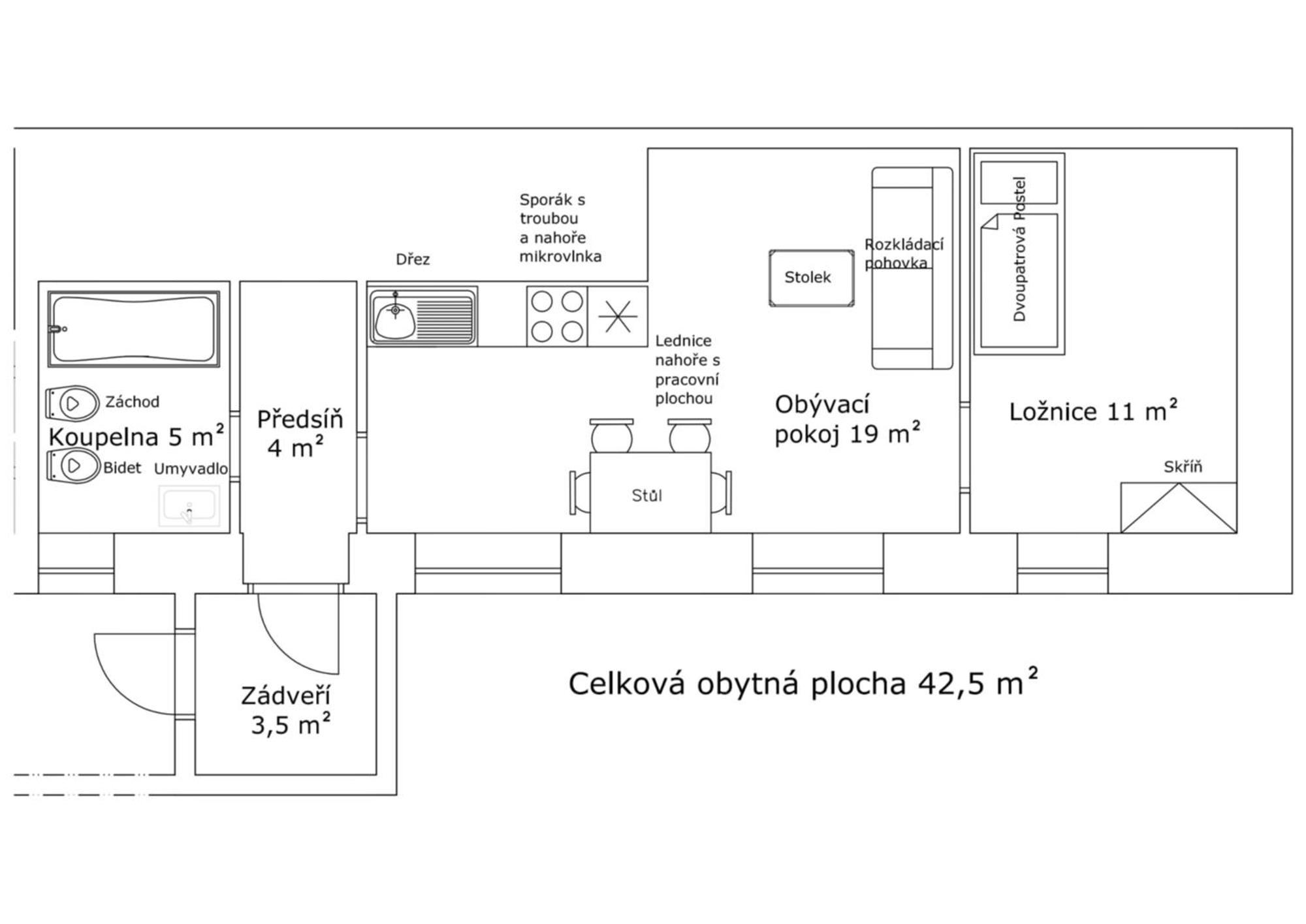 Chata U Vleku Kouty Nad Desnou Loucna nad Desnou Luaran gambar
